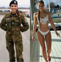 Extremely hot lady shows