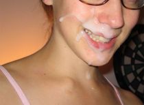 Lovely brunette in a