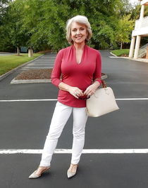 Stunning outfit, peace